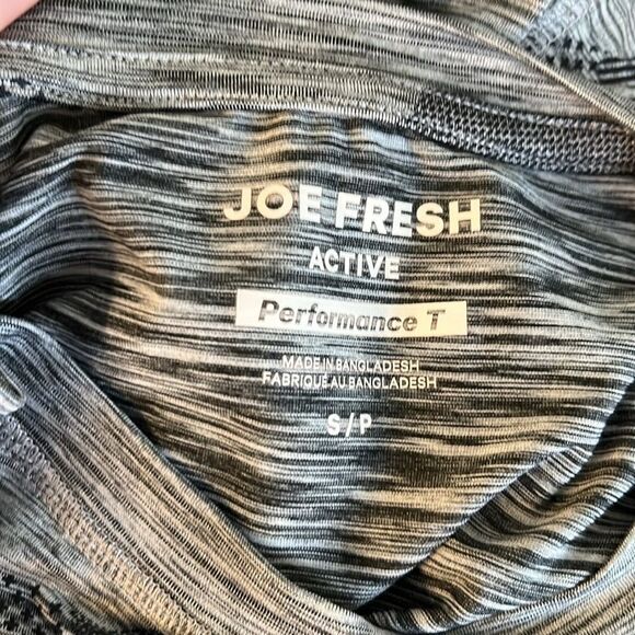 Joe Fresh Active Performance Tee Grey Camo Size Small - Picture 4 of 7